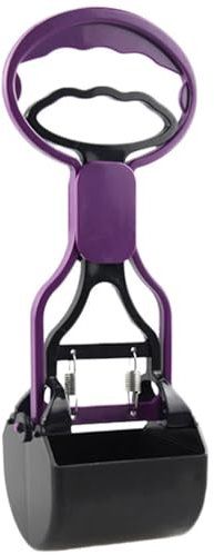 ZEACCT 1 Stück Tragbar Hundekotschaufel, Tragbarer Hundekotschaufel mit Langem Griff, Faltbarer Kotschaufel, Hundekotschaufeln, für Hof, Gras, Schmutz, Kies – 17,71 Zoll – 45 cm