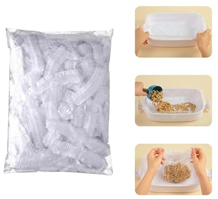 septillar Sacs à litière jetables pour Petits Animaux [30pcs, 36 * 24cm] Bac à litière en Film Plastique pour Lapin, Cochon d'Inde, Chinchilla, hérisson