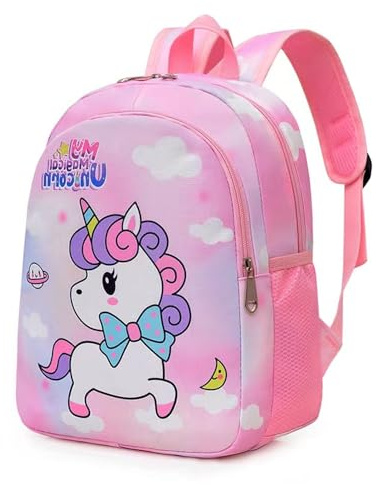 CHERUBIC Toddler Preschool backpack, Kids Children Schoolbag Cartoon Travel Waterproof Lightweight Daypack