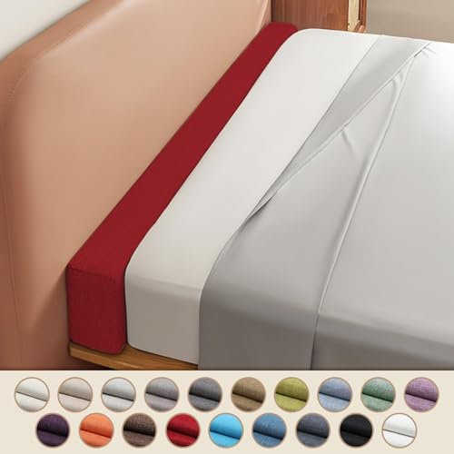 UWOBTN Matratzenfüllkissen für Bettbrücke, Bettlückenfüller, Kopfteil-Lückenfüller,zum Füllen der Lücke zwischen Matratze und Kopfteil/Wand/Bett, Doppelbett-Anschluss(#17,150x10x5cm/59x4x2in)