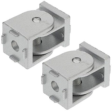 JECOMPRIS 6stücke Flexible Drehgelenke Zinklegierung Installieren Kompatibel Mit Aluminiumprofilen Langlebig Und Praktisch Für Verschiedene Anwendungen