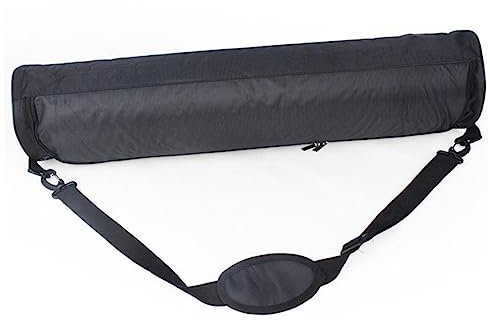 BELLIFFY Wasserdichter Yoga Rucksack Matten Tasche Aus Langlebigem Oxford Verstellbarer Gurt Für Yoga Gym Tanz Pilates Fitness Sporttasche Schwarz