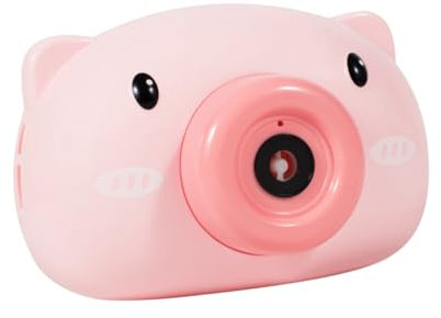 JOINPAYA Machine à Bulles Cartoon Pig Fabriqueur De Bulles Électrique pour Garçon Fille Jouet Amusant Et pour Jeu Famille sans Piles