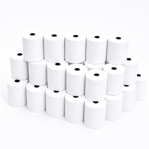 40 Till Rolls 80x80 Premium Thermal Paper Till Receipt Roll for EPOS Printer, POS Terminal, Cash Register [Multi Pack]