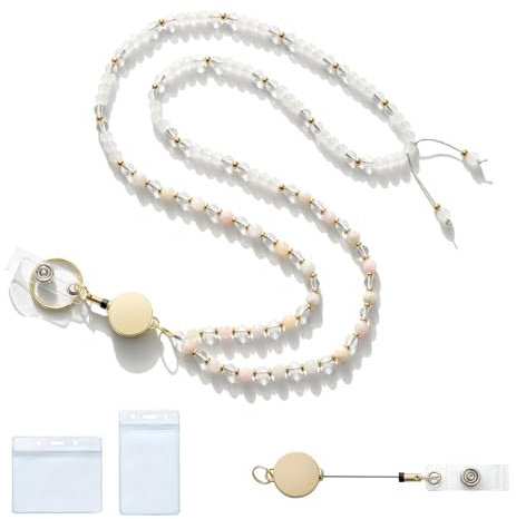 MORSUNBELA Schlüsselband zum Umhängen Lanyard Schlüsselanhänger Band | Schlüsselband mit Ausweishülle und Kartenhalter, langes Lanyard zum Umhängen mit ausziehbarem Schlüsselanhänger für Alltag