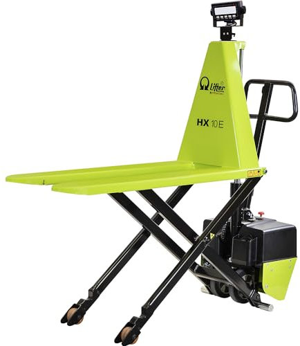 Pramac | Chariot élévateur à fourche à ciseaux avec balance | Électrohydraulique | Capacité de charge 1000 kg
