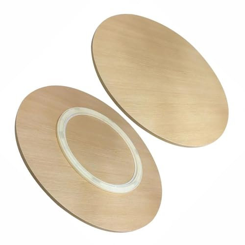 BBERHFNFZK 50cm Plateau De Service En Bois Massif, Grand Plateau Tournant Pour Table À Manger, 100cm Nourriture Plateau Rotatif Rond, 80cm Plateaux Rotatif De Cuisine, Partagez La Nourriture Facilemen