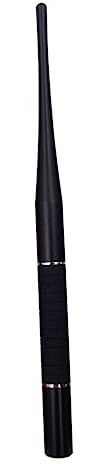 Hemobllo Black Metal Stylus Screen Pen with Replaceable Disc and Cloth Head Suction Cup Capacitive Touch Pen for Precise Drawing and Screen Protection