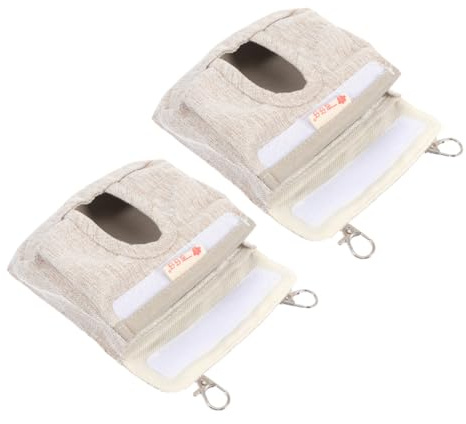 ARTSEWPLY Bolsa para Conejillos de Indias 2piezas de Tela Lavable y Plegable Soporte de Almacenamiento para Heno Accesorios para Conejos en Casa