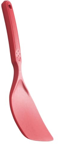 VERDANVERSE Cucchiaio per Riso in Silicone Resistente al Calore Spatola per Riso Domestica Rossa Posata da Cucina Liscia e Anti-Deformazione per Uso Quotidiano