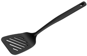 Brabantia 365188 - Espátula Grande, Nylon, Color Negro