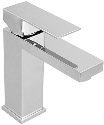 Welfenstein Waschtischarmatur WT-75 eckig Wasserhahn Armatur