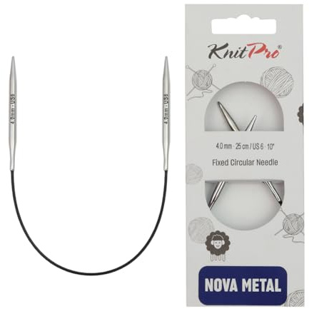 KnitPro Nova Rundnadeln 10 (25cm) | 4mm