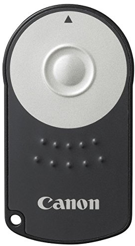 Canon RC-6 Kamera-Fernbedienung IR Wireless - Kamera-Fernbedienungen (IR Wireless, Schwarz, Silber, 5 m)