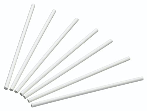 KitchenCraft Sweetly Does It Cake Pop Sticks, Paper, White, Pack of 50, 10 x 3 x 3 cm