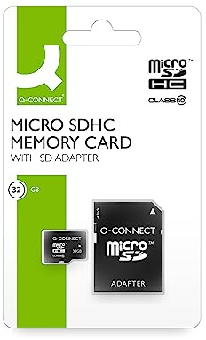 Scheda di memoria in blister Q-Connect Micro SDHC 32 GB KF16013