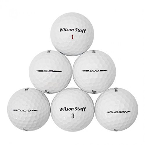 WILSON Duo-Golfbälle, 24 Stück