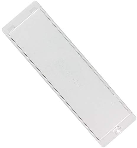 SPARES2GO Light Diffuser/Lens Cover Plate Fits Ignis Cooker Hood (218mm x 63mm)