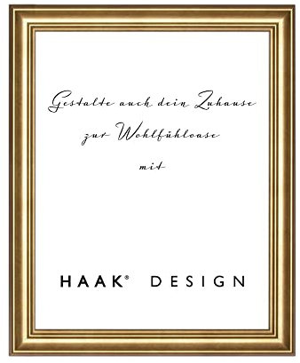 Haak Bilderrahmen Barockrahmen Luna 20x28cm Blattgold