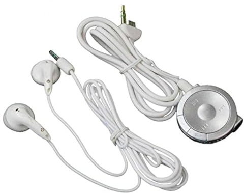 OSTENT Stereo Earphones Headphone Remote Control for Sony PSP 1000 Console