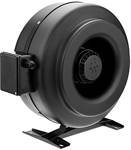PrimeMatik - Rohr Ventilator für 250 mm Durchmesser. Inline Kanalauszieher für die industrielle Lüftung