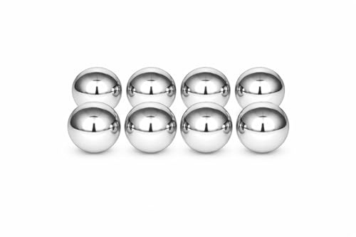 Gebrüder Lomprich Edelstahlkugeln 8 Stück Durchmesser 15 cm