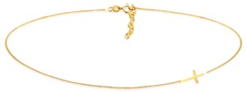 Elli Halskette Damen Choker Kreuz Basic Trend Blogger 925 Silber