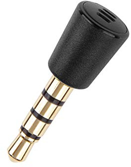 Tiny Microphone Replacement for Nintendo Switch Wii PS4 PS3 Xbox Controller, iPhone and DSLR Camera, 3.5mm Omnidirectional Mic