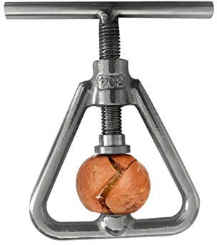 Stainless Steel Nut Walnut Cracker Pecan Cracker Nutcracker Tool?Strong and, Easy and Convenient for All Nuts,Black Walnut, Macadamia Nuts?nut Lovers