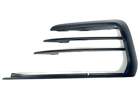 HZ-DESIGN Lüftungsgitter Nebelscheinwerfergitter Links kompatibel mit Golf VII 7 nur GTI GTD nur Facelift