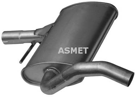 ASMET 03.037 Silenciador intermedio