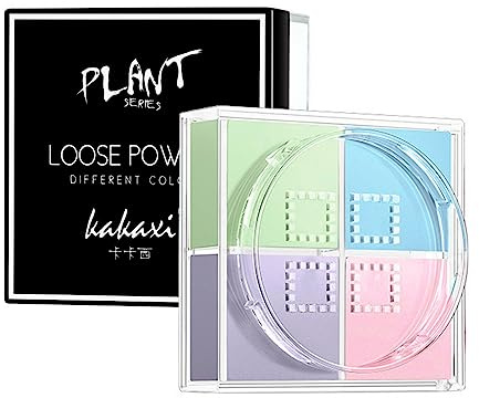 Poudre mate pour le visage, correcteur de couleur, contrôle de l'huile, poudre libre de maquillage, sans défaut, minimise les pores et les ridules, légère, imperméable, illumine le teint de la peau
