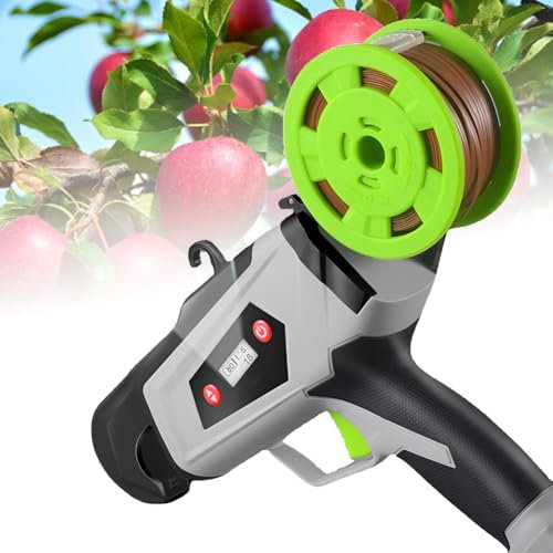 BOBVB Máquina Eléctrica para Atar Plantas, Máquina Inalámbrica para Encuadernación De Viñedos De Jardín, Máquina Portátil para Atar Vegetales De Invernadero, Diámetro De Encuadernación De 25 Mm