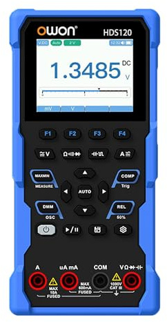 HDS120 1MHz Bandbreite Oszilloskop Multimeter 2 in 1 Funktion | für mehrere Tester