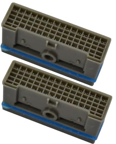 Aérateur de robinet, 2 filtres rectangulaires en plastique, pièces de rechange pour aérateur d'évier cuisine, salle bain, tête robinet d'évier, ', filtre 'évie