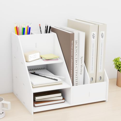PUNCIA Organizzatore da File Vaschetta Porta Documenti Multifunzionale PVC