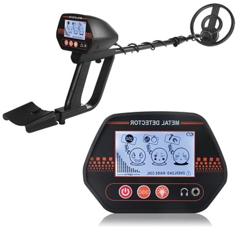 MD4070 Rilevatore di tesori PinPointer Metal Detector Scanner di profondità sotterranea Rilevatore di oro ad alta precisione Impermeabile Uso subacqueo e in spiaggia(With GP-point)
