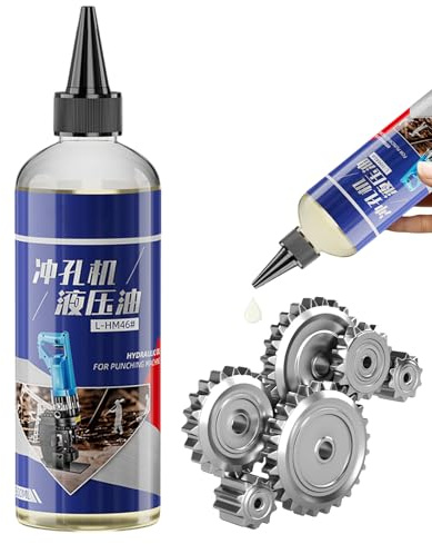 Hydraulikflüssigkeit Für Wagenheber – Anti-Verschleiß Hydrauliköl Für Stanzmaschinen Und Getriebe | 300 Ml Hochleistungs Hydraulik-Gabelöl, Schmiermittel Für Geräte In Werkstatt, Garage,