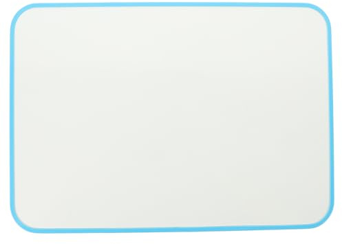 SEWOART Tableau Blanc Magnétique A4 21x30 Cm Double Face Cadre Plastique, Effaçable à Sec, Mini Tableau Blanc Portable pour Bureau, École et Maison, Ardoise Aimantée Couleur Aléatoire