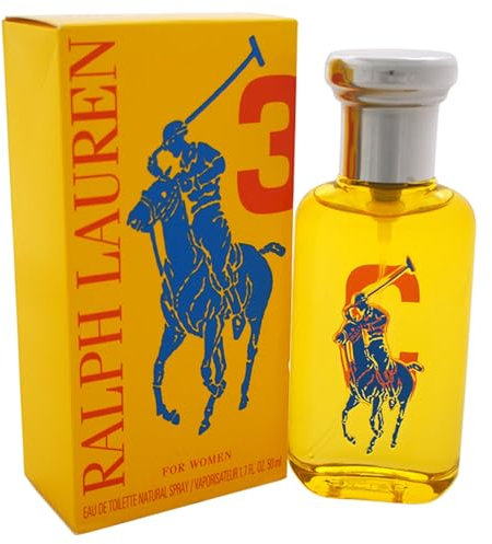 RALPH LAUREN Big Pony 3 gelb Wom EDT Vapo 50 ml