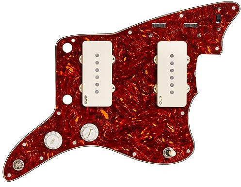 EMG JMaster Pickguard-System, Schildkröte, Elfenbeinfarben