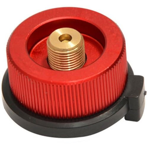 Gasadapter Outdoor Camping Gasflaschenadapter Gastankadapter für Butankanister zum Schrauben von Gaskartusche