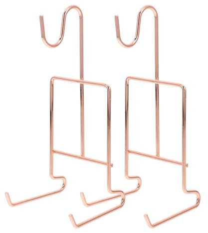 Cabilock 2pcs Coffee Cup Drying Rack Art Mug Holder Stand for Kitchen Organization Space Saving Coffee Bar Accessory for Daily Use and Home Decor