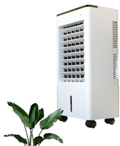 Aire acondicionado portátil, ventilador de refrigeración de CA portátil, potente enfriador de aire evaporativo for el hogar y la oficina