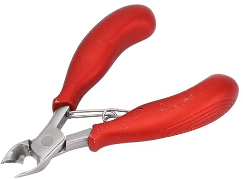 Tronchese per Cuticole in Acciaio Inossidabile Taglierina per Rifinitura con Impugnatura Ergonomica con Copertura Protettiva Tagliaunghie per Manicure e Pedicure