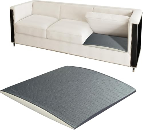 strusery Soporte para Asiento Caído 52x52 cm – Cojín de Espuma de Alta Densidad, Refuerzo para Silla o Sofá, Incluye Base – Inserción para Sofás, Sillones y Butacas (2 Unidad)