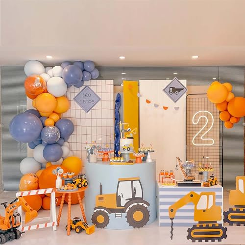 Bagger Dekorations Luftballons Geburtstage Transport Partyballons Geburtstags Party Dekoration Auto Thema
