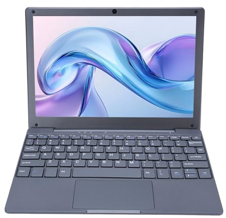 XUMIUZIY 10.1 Pulgadas Laptop, Procesador N4020 Quad Core para 11, 8 GB de RAM, Cámara Incorporada, Interfaz USB, Carga Tipo C, Resolución de 1280x800, (Enchufe de la UE 256GB)