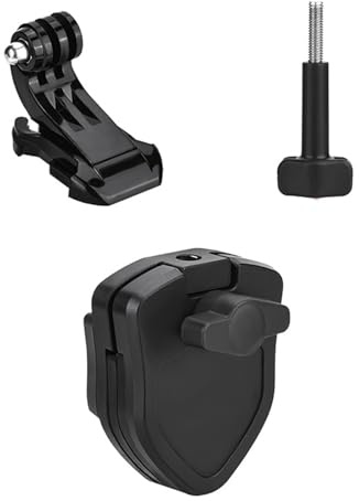 NVOQILIN Accessoires de caméra d'action pour Action 5 Support rotatif à 180 degrés pour pare-brise de moto Pince de fixation