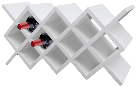 Organisateur de comptoir pour Bouteilles de vin, Porte-Bouteilles, Porte-bières, étagère de Rangement Moderne pour Cave à vin, Meuble Bar, Restaurant, Cave à vin